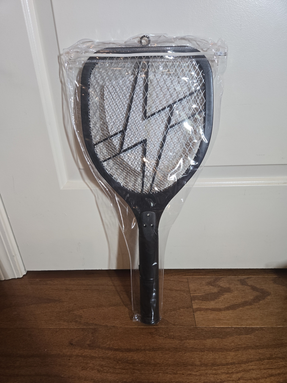 Electric Bug Zapper Racket in Black